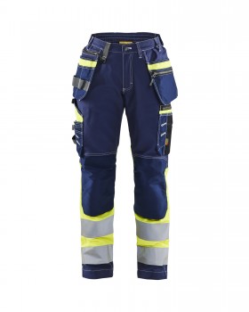 Blakl�der 7196 Hi-Vis Hosen blau | yam yam world