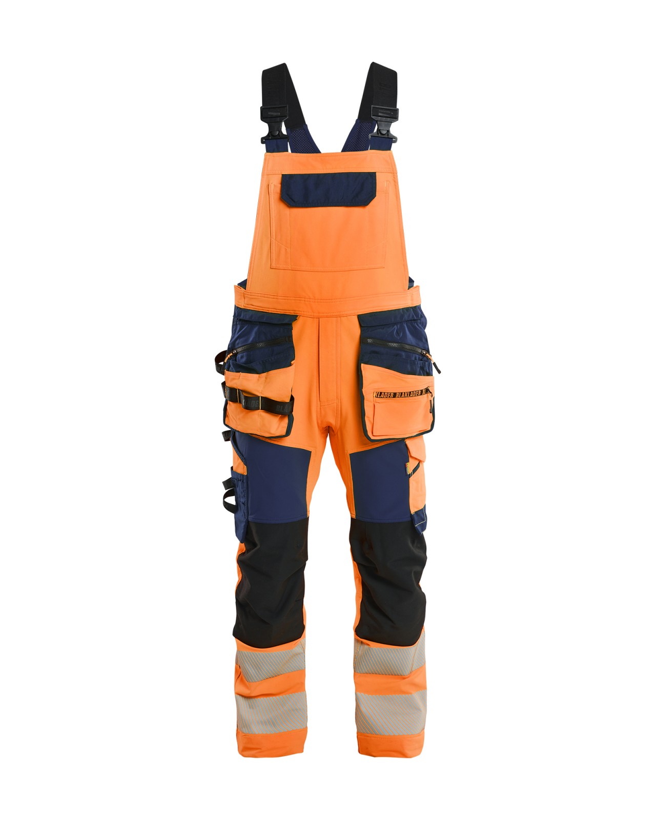 Blakl�der 2626 Latzhosen neon-orange
