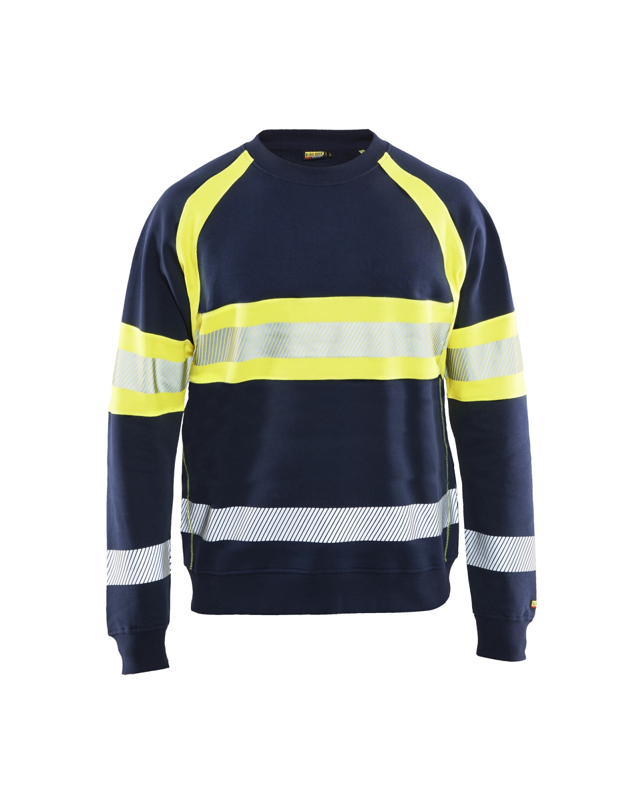 Blakl�der 3359 Hi-Vis Sweatshirts blau