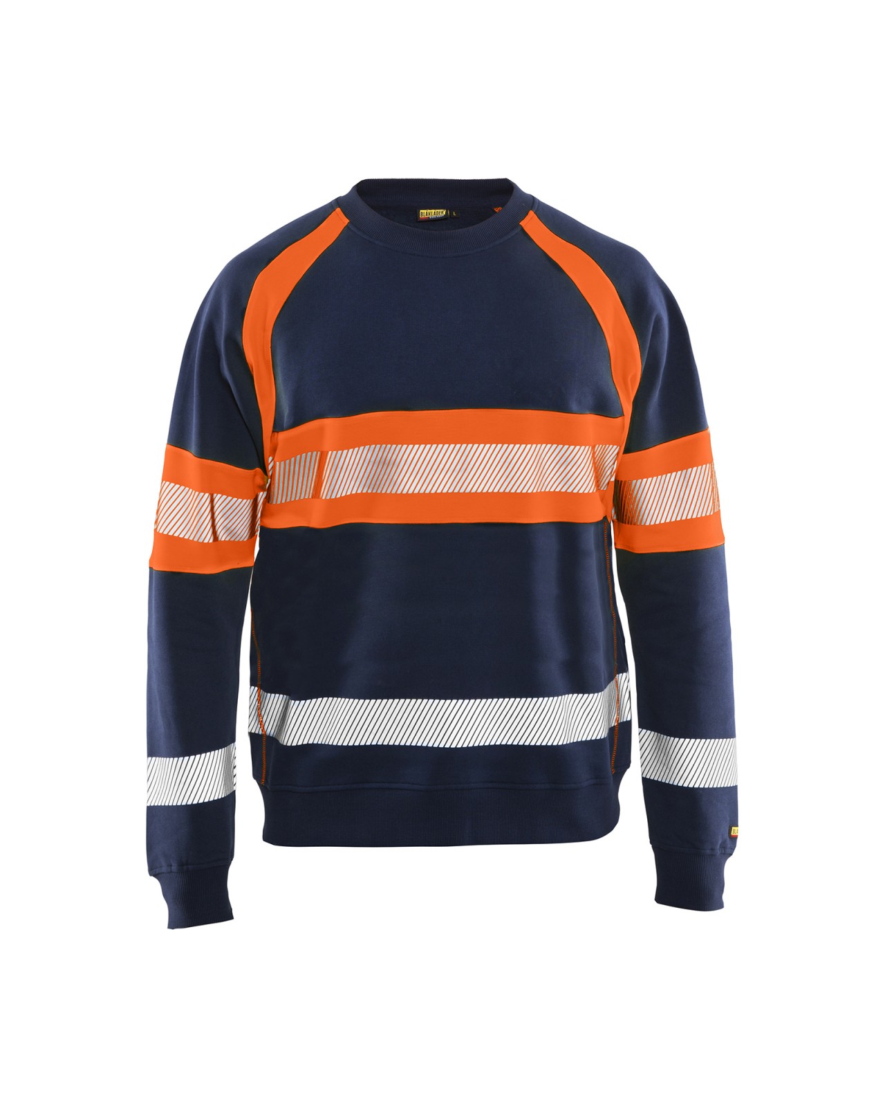 Blakl�der 3359 Hi-Vis Sweatshirts blau
