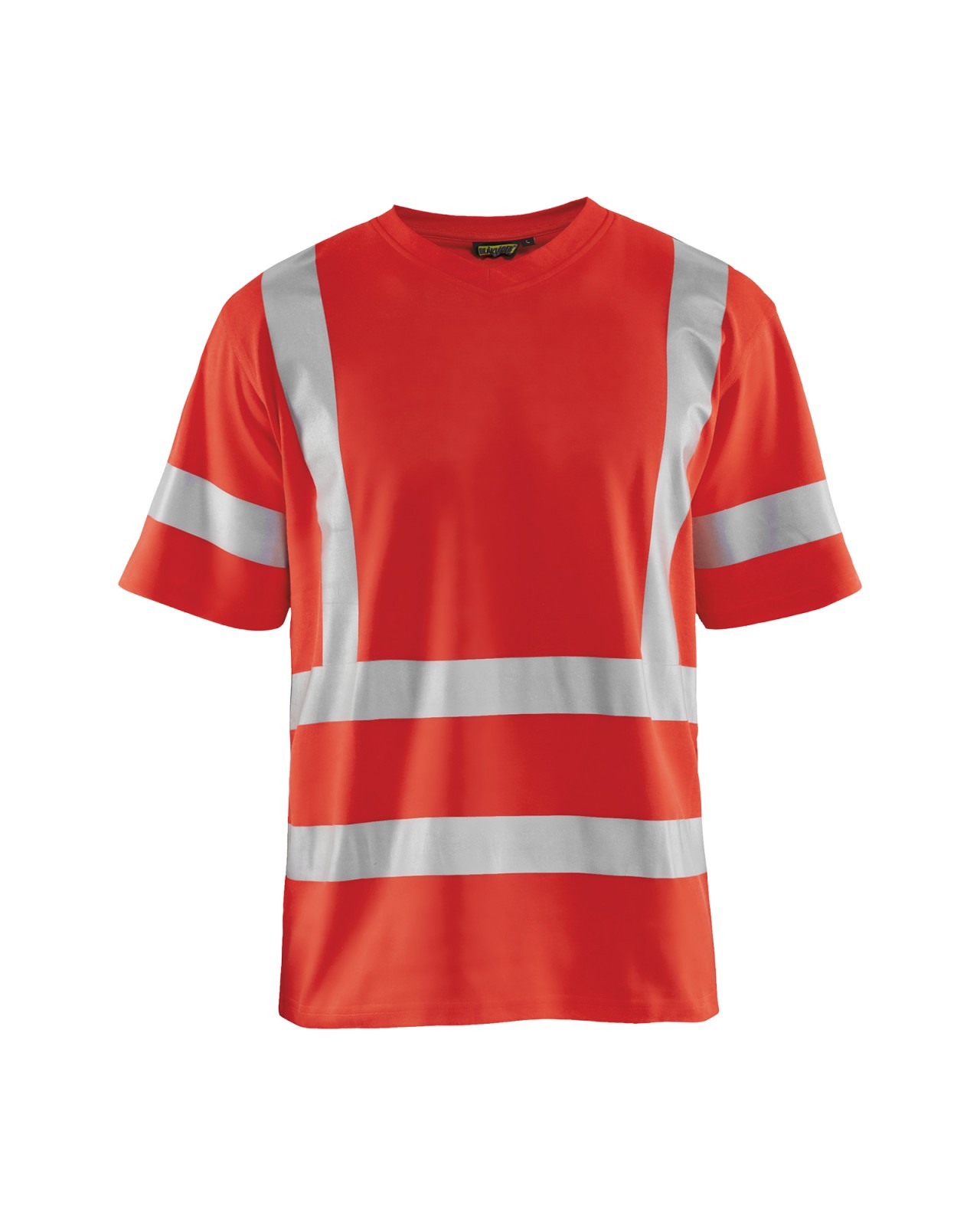 Blakl�der 3380 Hi-Vis Shirts neon-rot