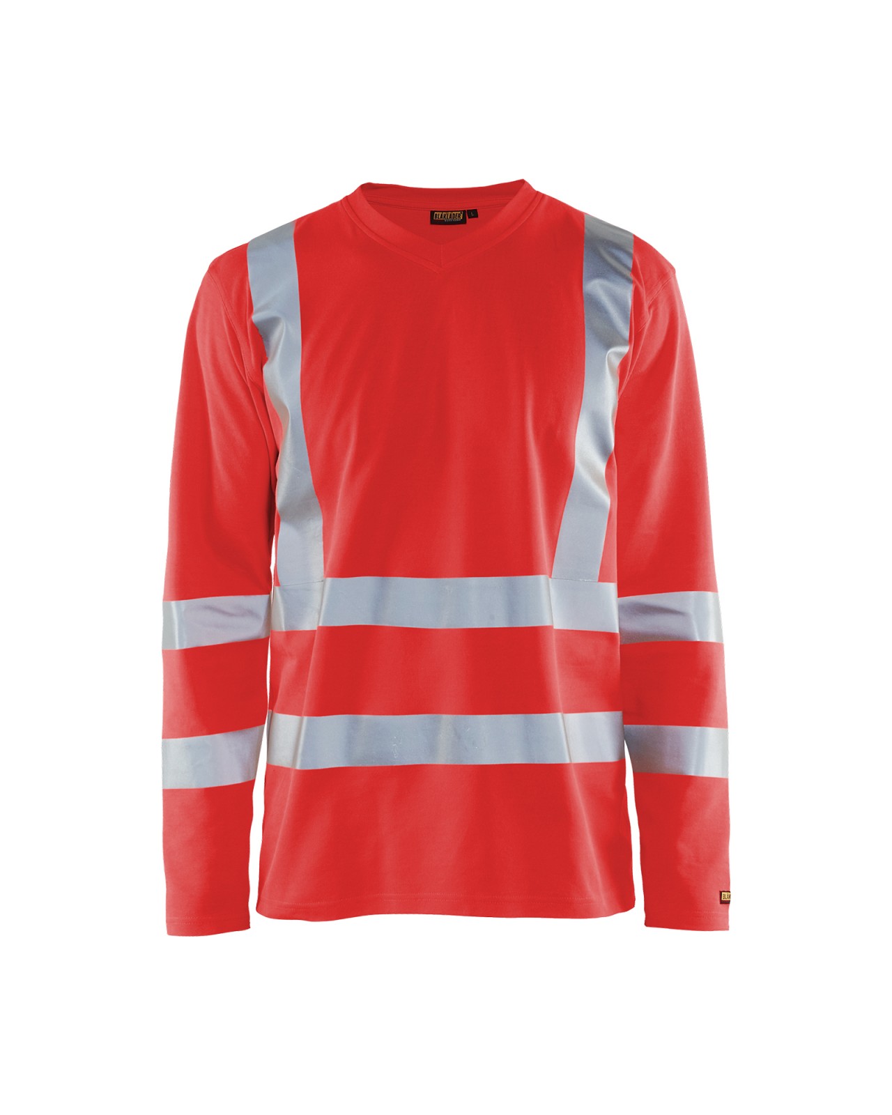 Blakl�der 3381 Hi-Vis Sweatshirts neon-rot