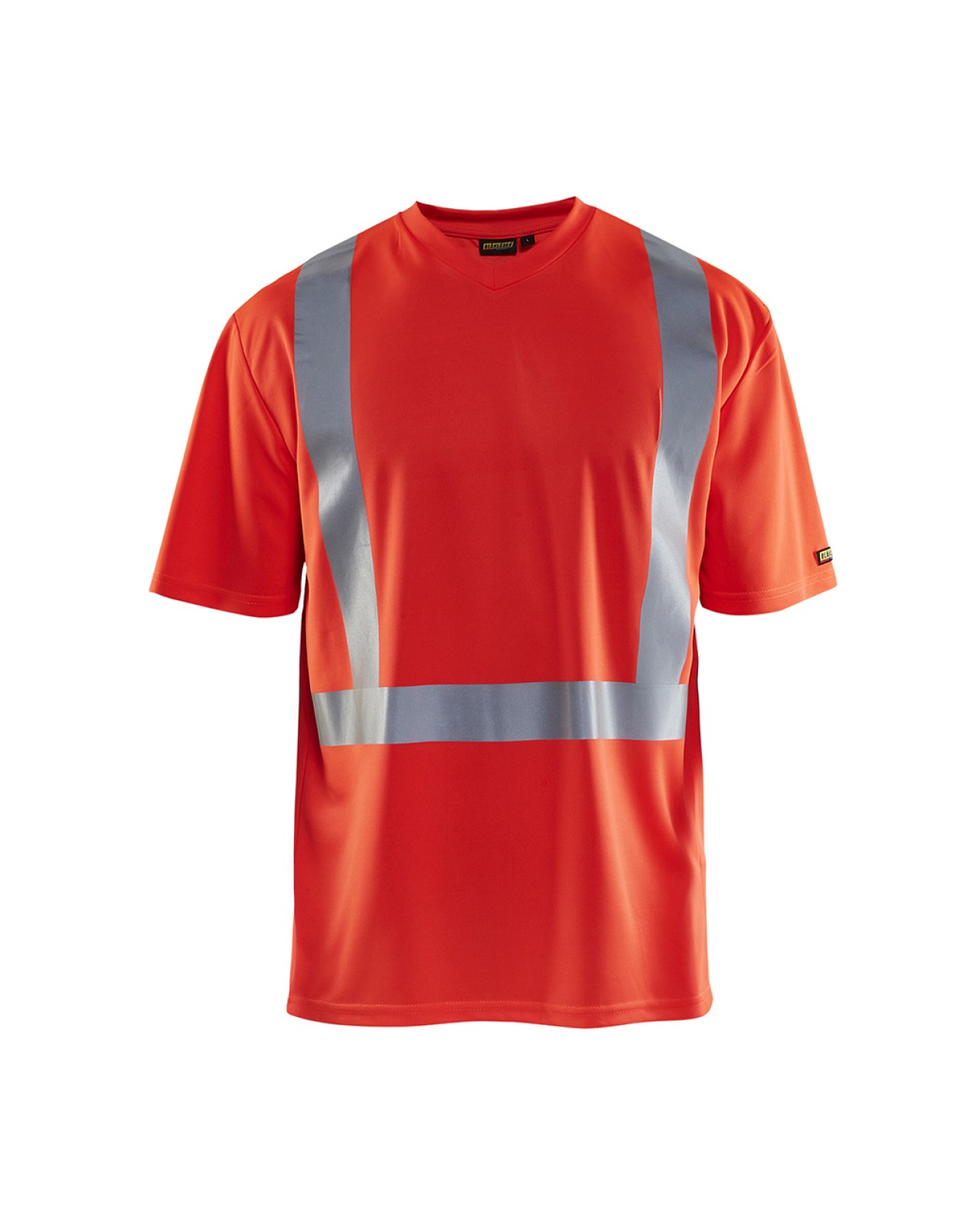 Blakl�der 3382 Hi-Vis Shirts neon-rot
