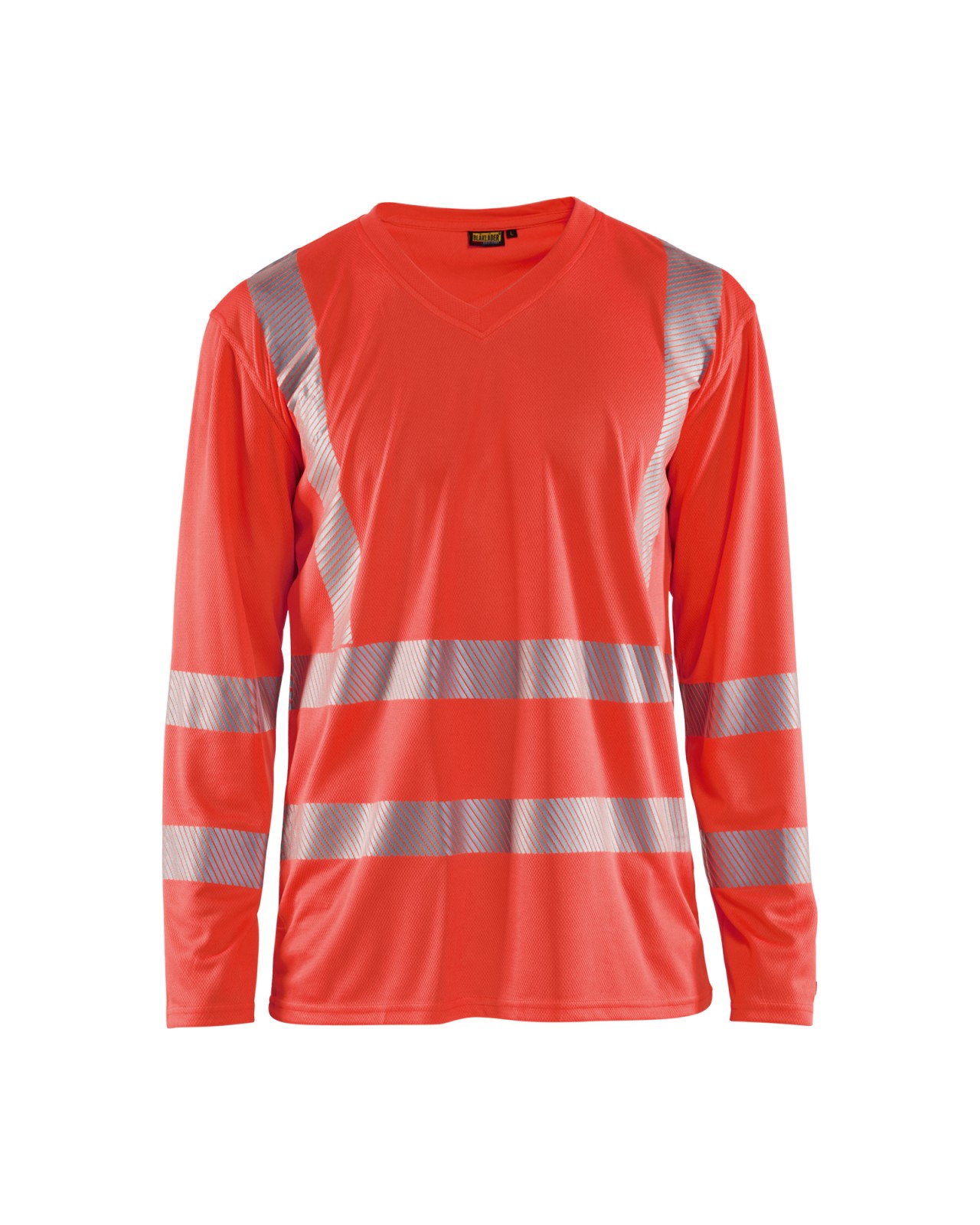 Blakl�der 3385 Hi-Vis Sweatshirts neon-rot