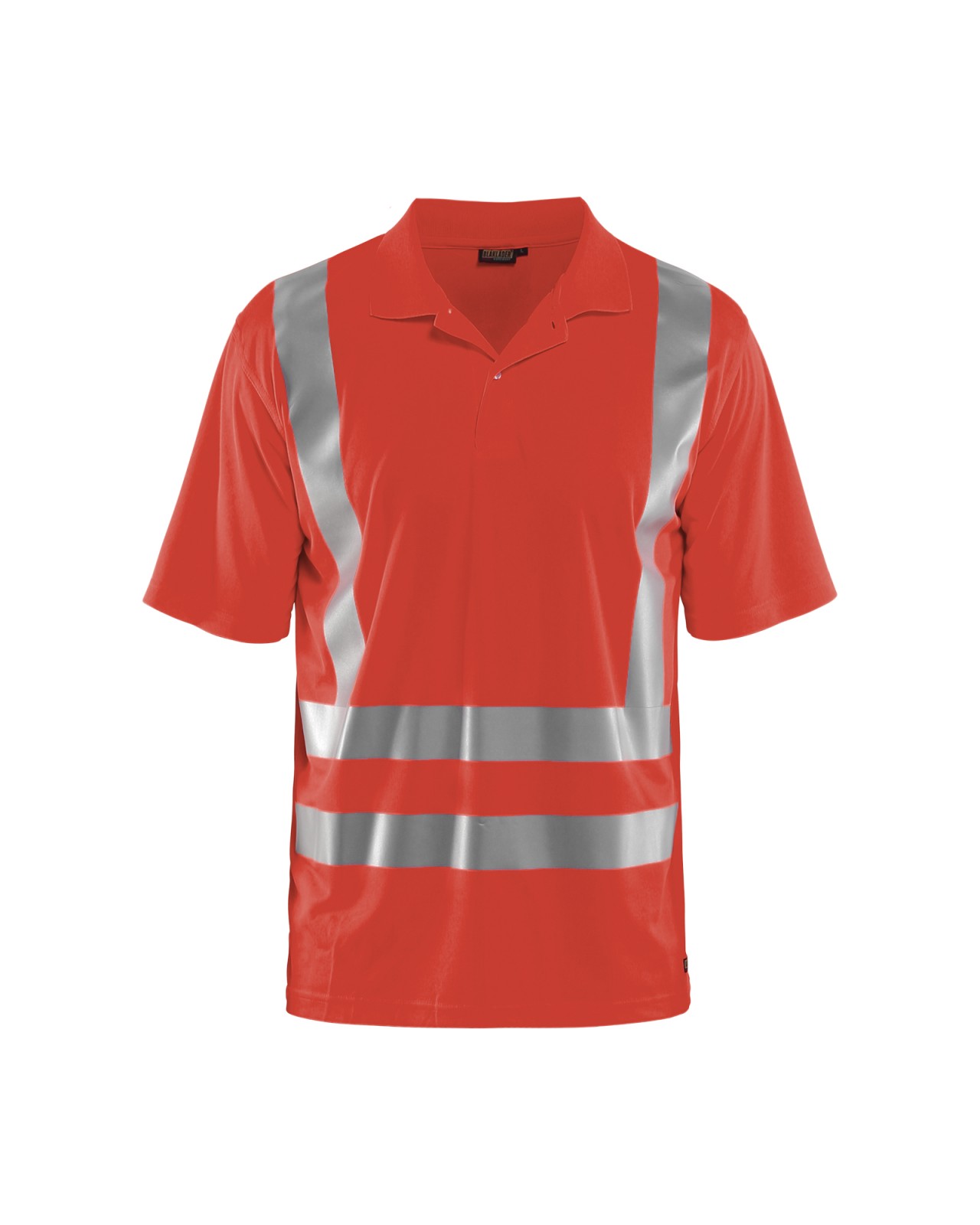 Blakl�der 3391 Hi-Vis Shirts neon-rot