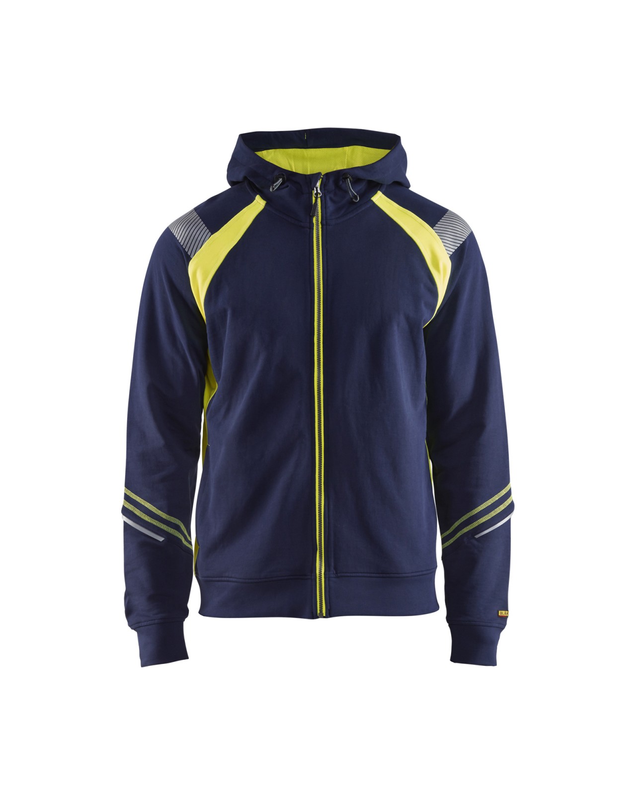 Blakl�der 3433 Hi-Vis Sweatshirts blau
