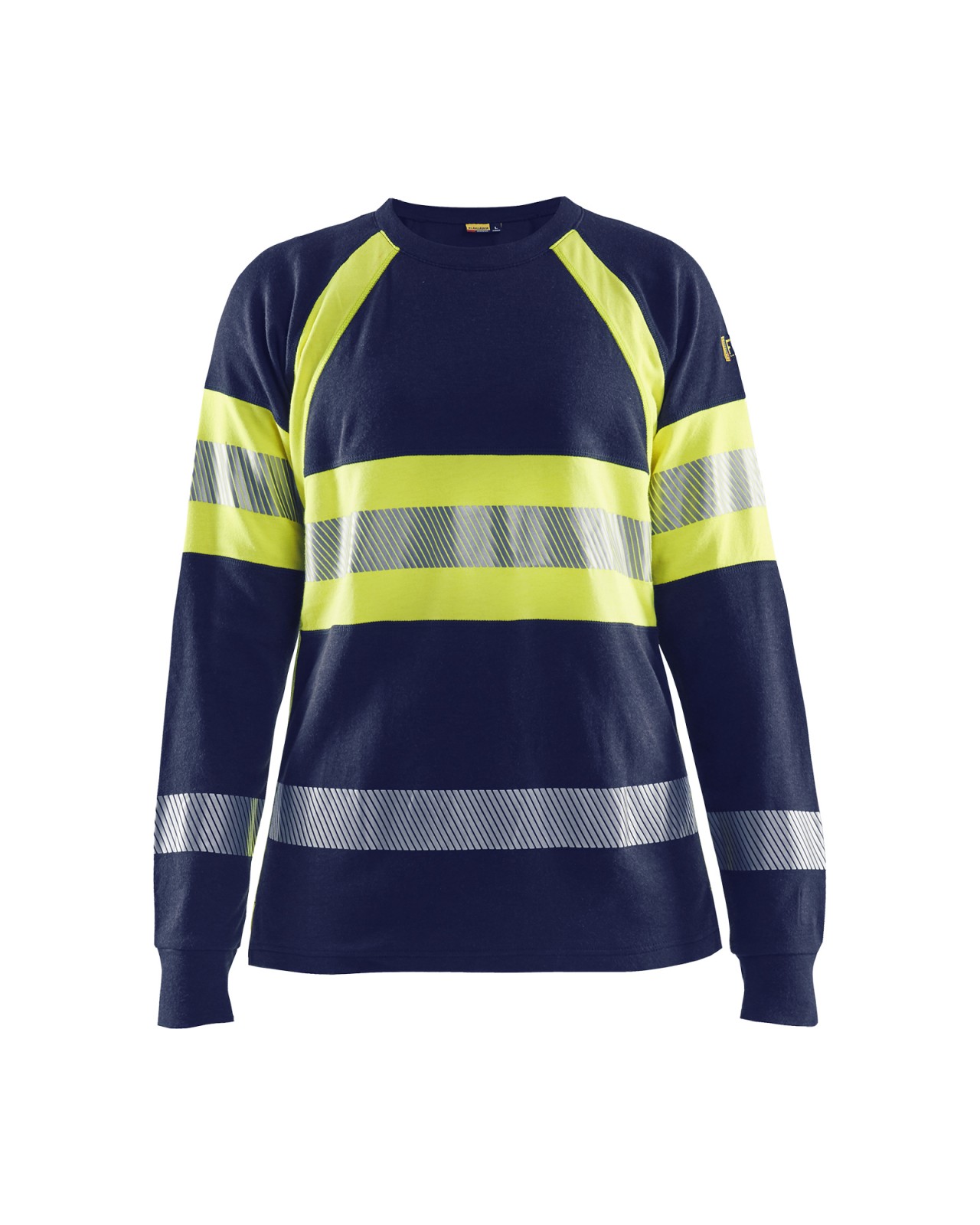 Blakl�der 3494 Hi-Vis Sweatshirts blau