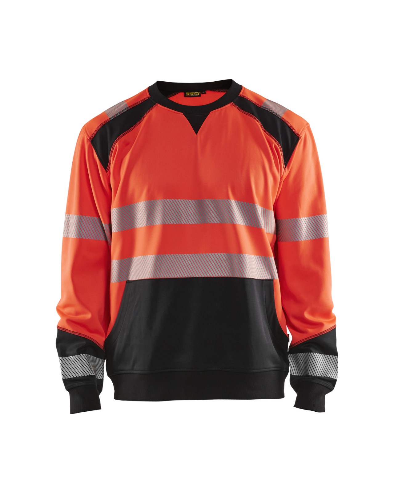 Blakl�der 3541 Hi-Vis Sweatshirts neon-rot
