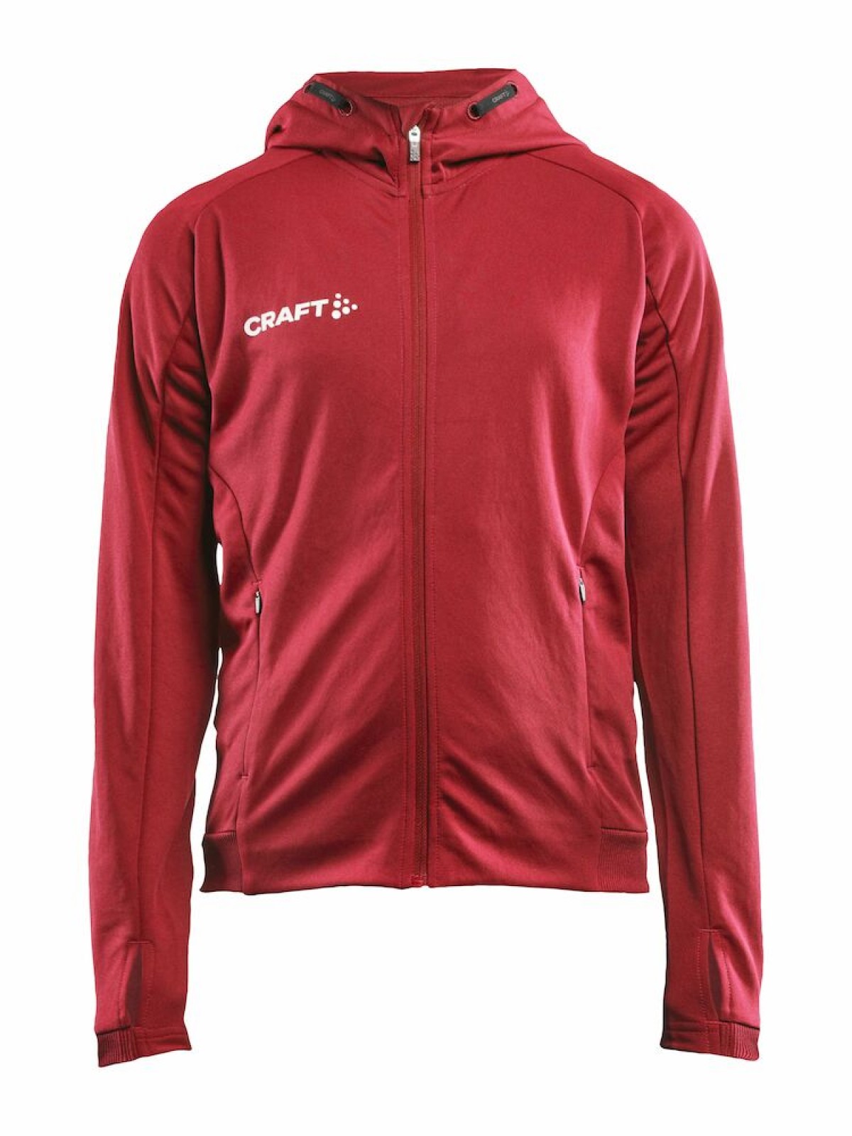 CRAFT 1910159 KAPUZENJACKE rot