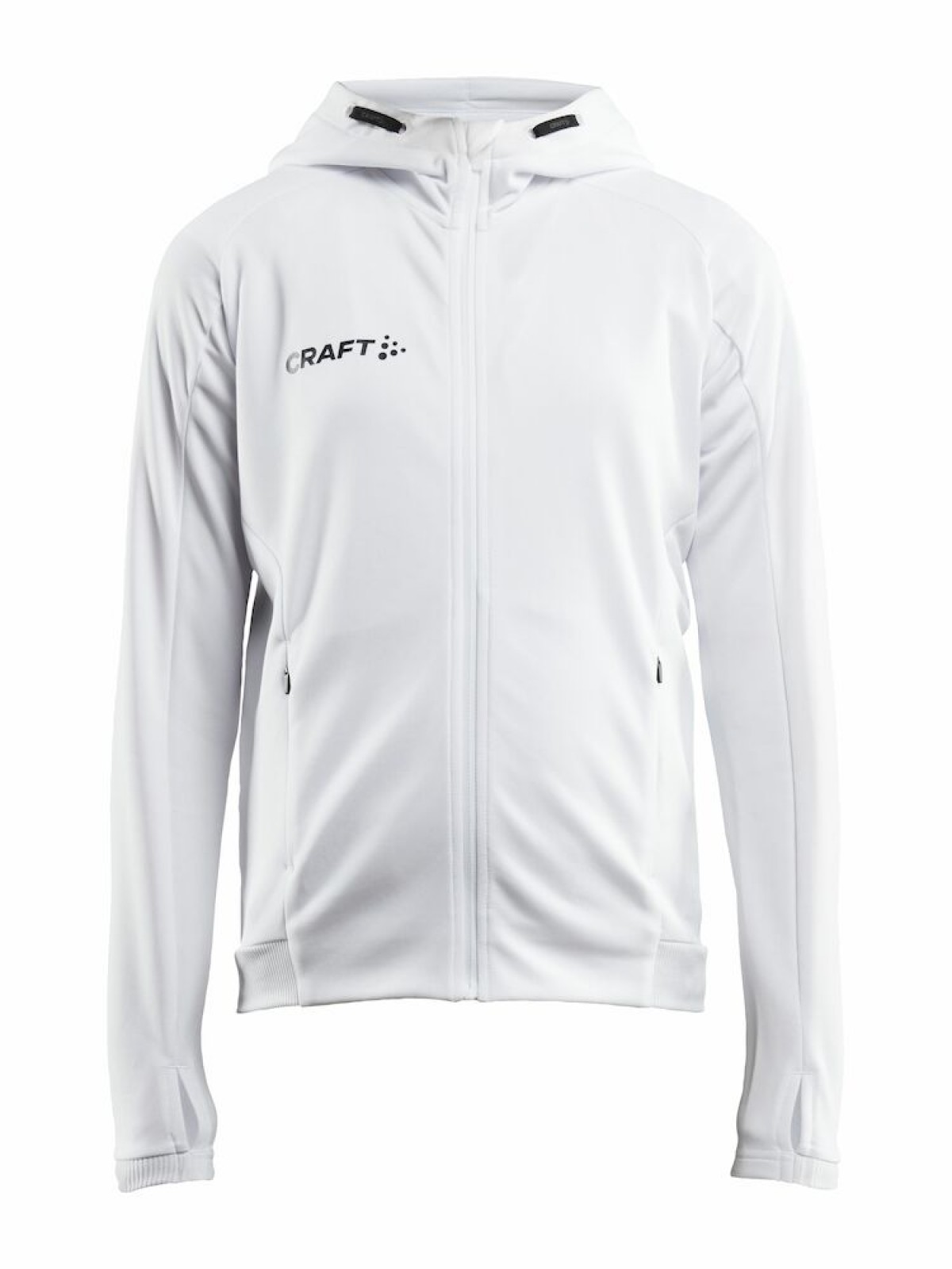 CRAFT 1910159 KAPUZENJACKE weiss