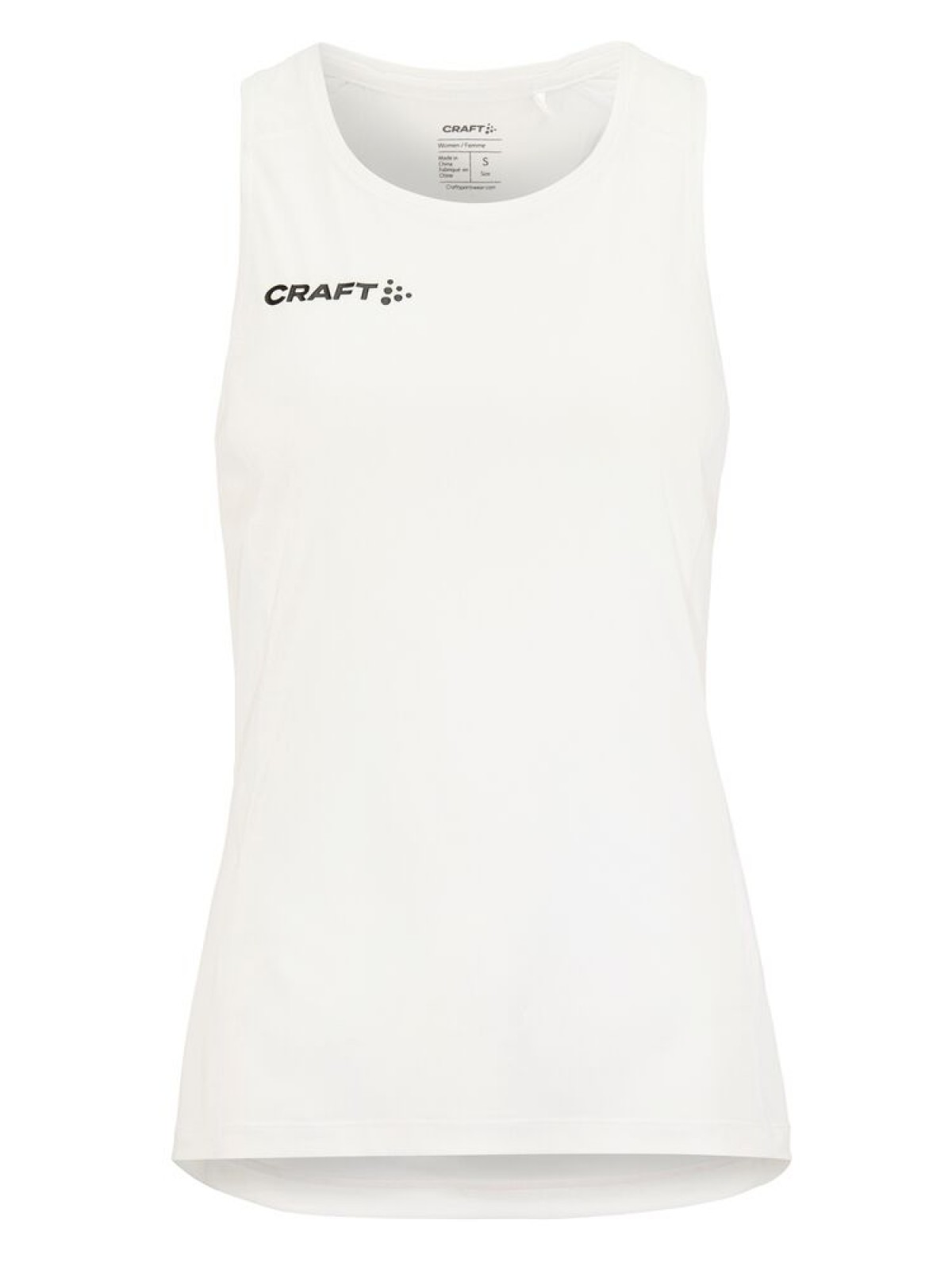CRAFT C17732 TANK TOP FRAUEN weiss