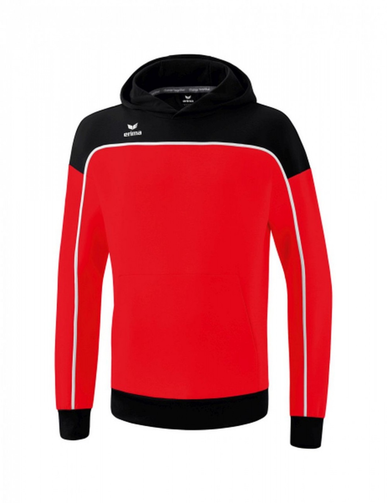 Erima 1072301 KAPUZENSWEAT rot