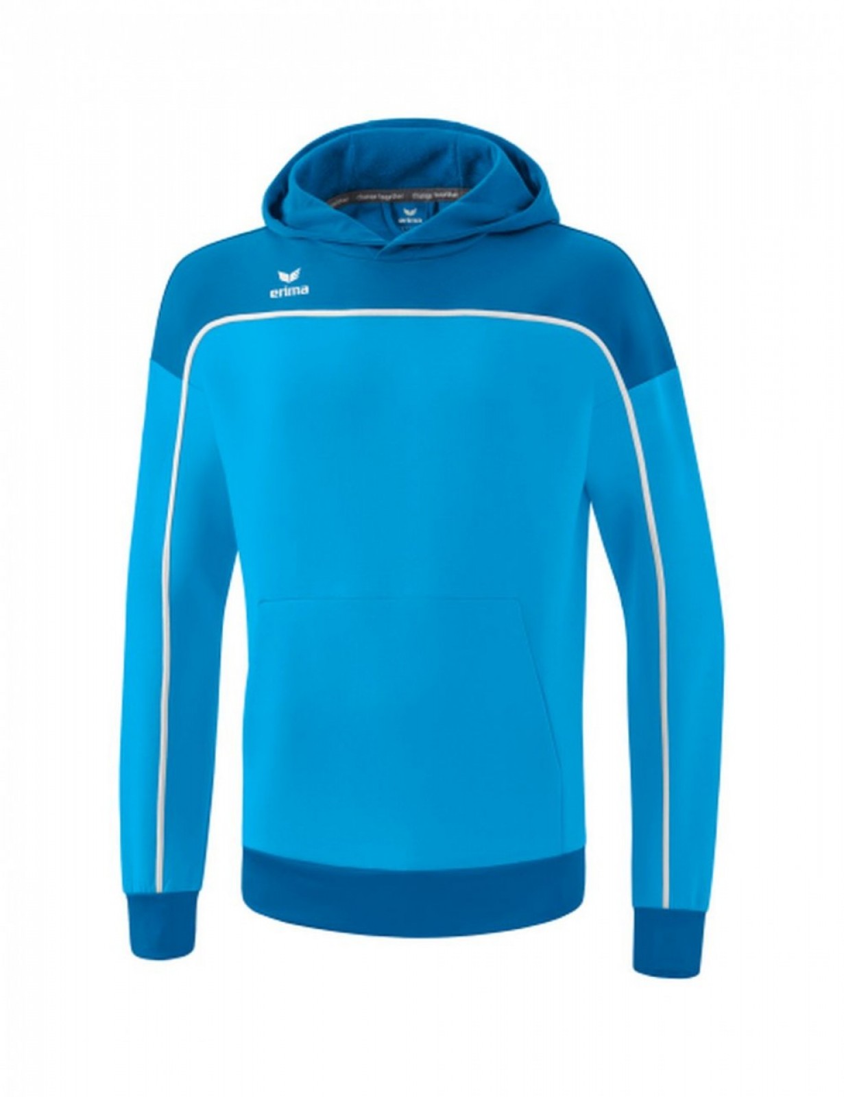 Erima 1072305 KAPUZENSWEAT blau