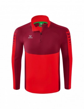 Erima 1262201 Zip-Sweatshirts rot | yam yam world