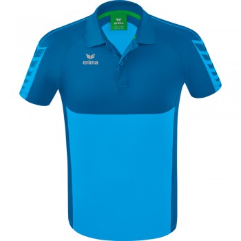 Erima SIX WINGS POLOSHIRT FUNCTION Poloshirts blau