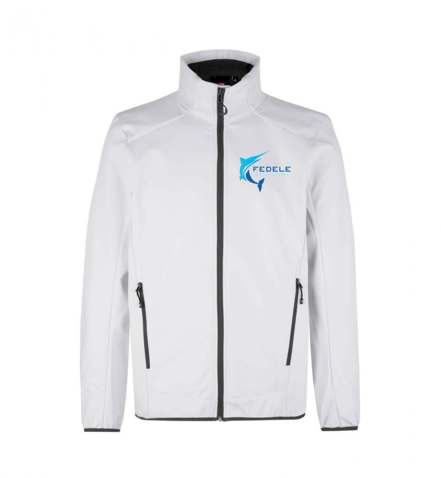 FEDELE FISCH SOFT-SHELL JACKE WEISS