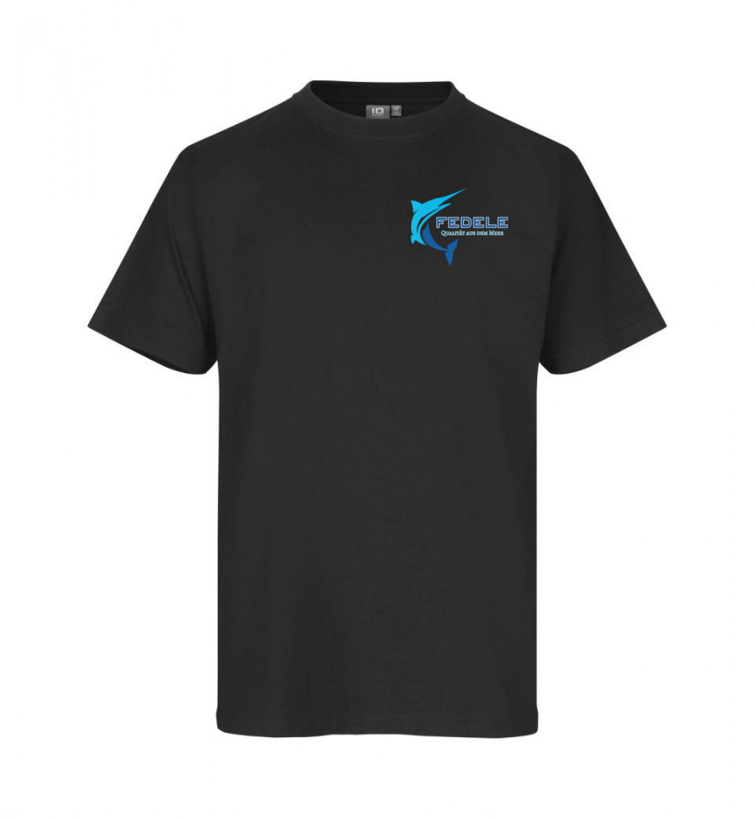 FEDELE FISCH T-SHIRT SCHWARZ