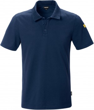 FRISTADS FRISTADS ESD POLO SHIRT SHIRTS blau | yam yam world