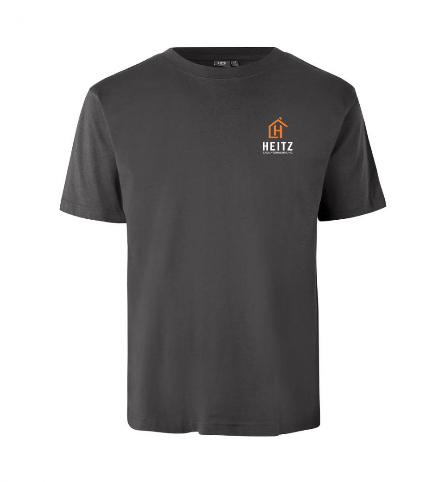 HEITZ BAU T-SHIRT HERREN GRAU