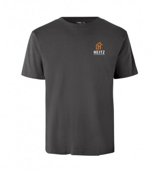 HEITZ BAU T-SHIRT HERREN GRAU | yam yam world