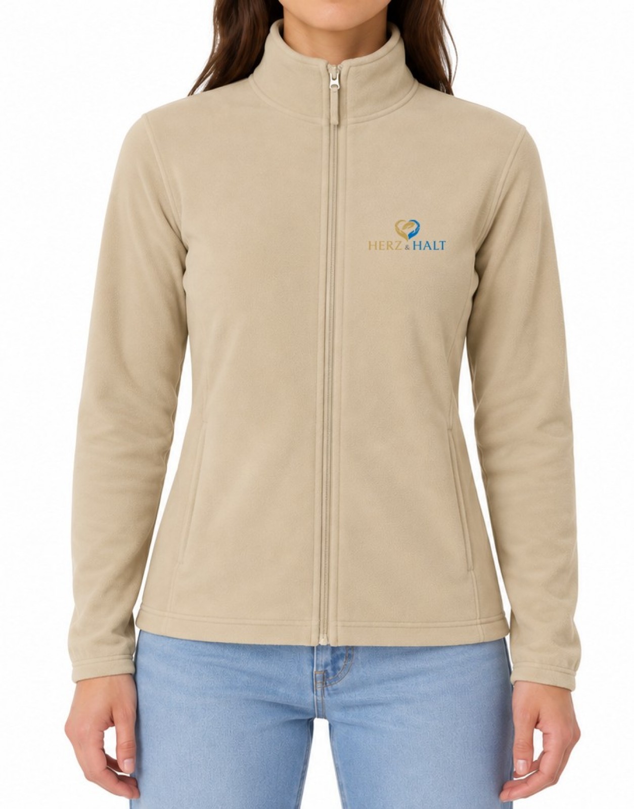 HERZ&HALT FLEECEJACKE DAMEN