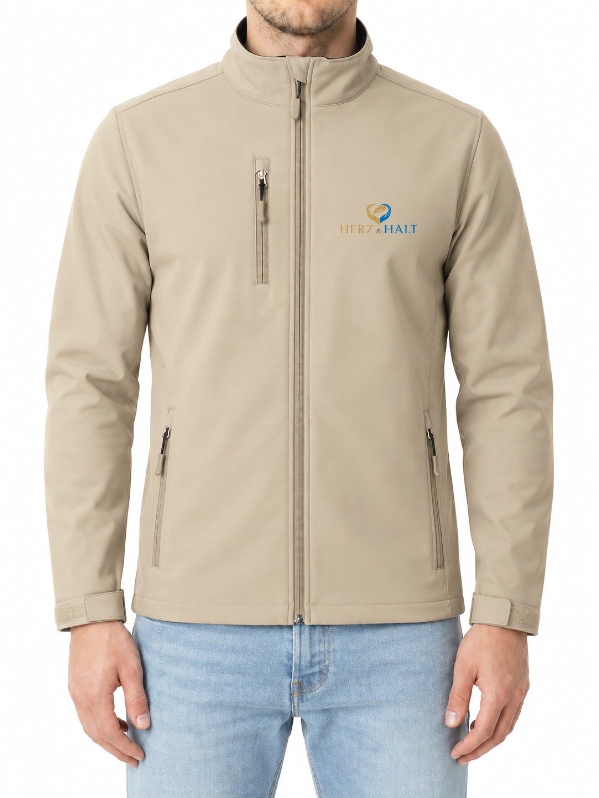 HERZ&HALT SOFTSHELLJACKE HERREN
