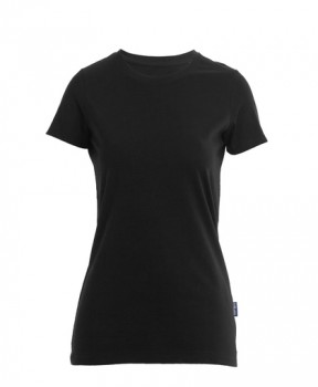 Hrm WOMEN�S LUXURY ROUNDNECK TEES T-SHIRTS schwarz