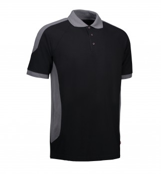 ID IDENTITY 0322 Poloshirts schwarz | yam yam world