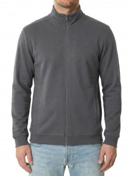 ID IDENTITY 0382 Sweatjacken grau | yam yam world