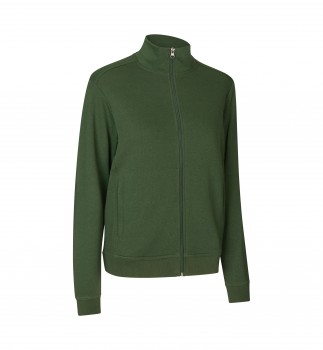 ID IDENTITY 0383 Sweatjacken gr�n | yam yam world