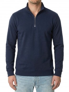 ID IDENTITY 0384 Sweatshirt navy | yam yam world