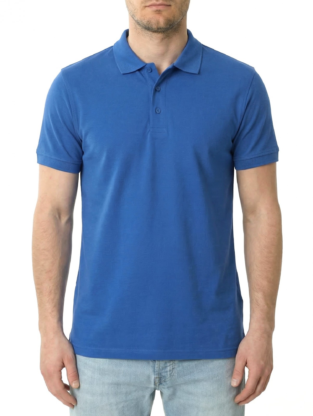 ID IDENTITY 0525 Poloshirts blau