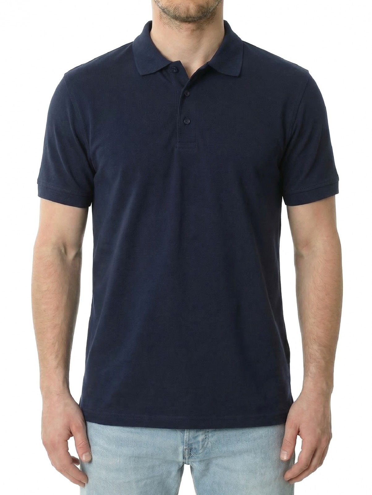 ID IDENTITY 0525 Poloshirts blau
