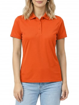 ID IDENTITY 0527 Poloshirts orange | yam yam world