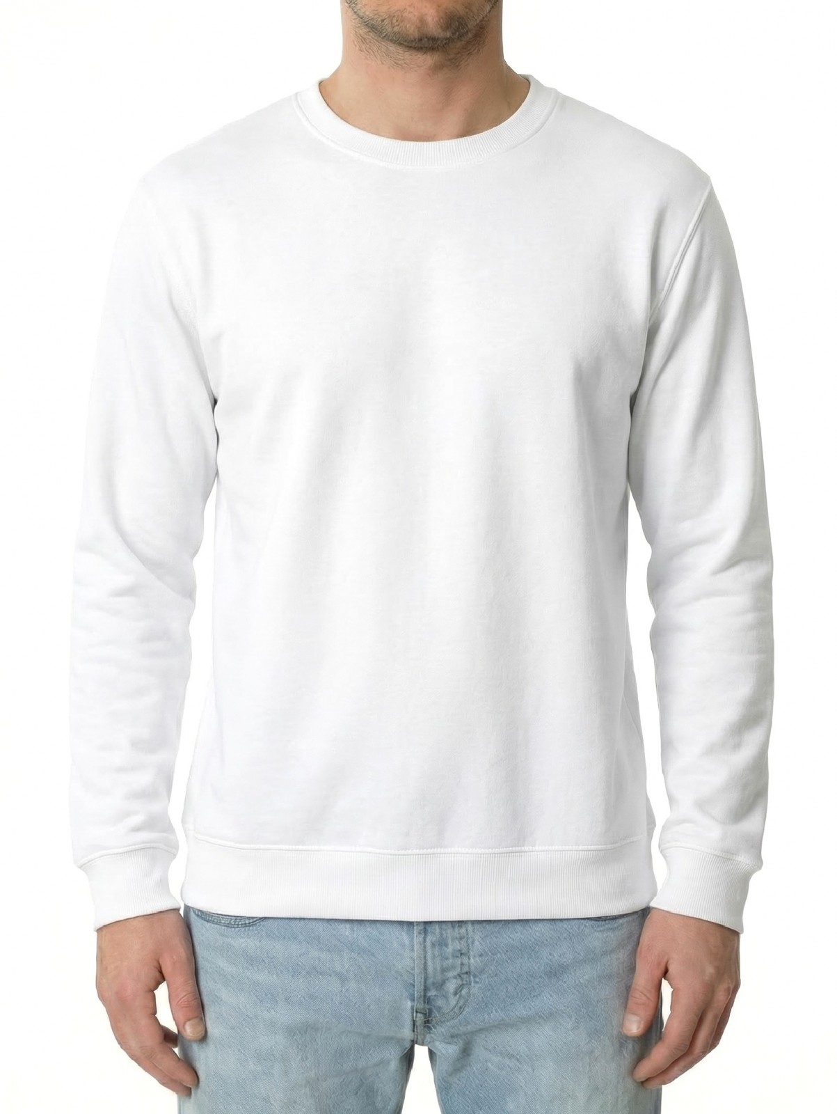 ID IDENTITY 0600 Sweatshirt weiss
