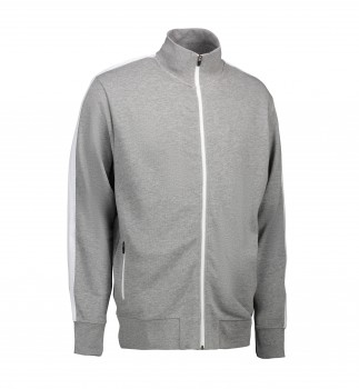 ID IDENTITY 0626 Sweatjacken grau | yam yam world