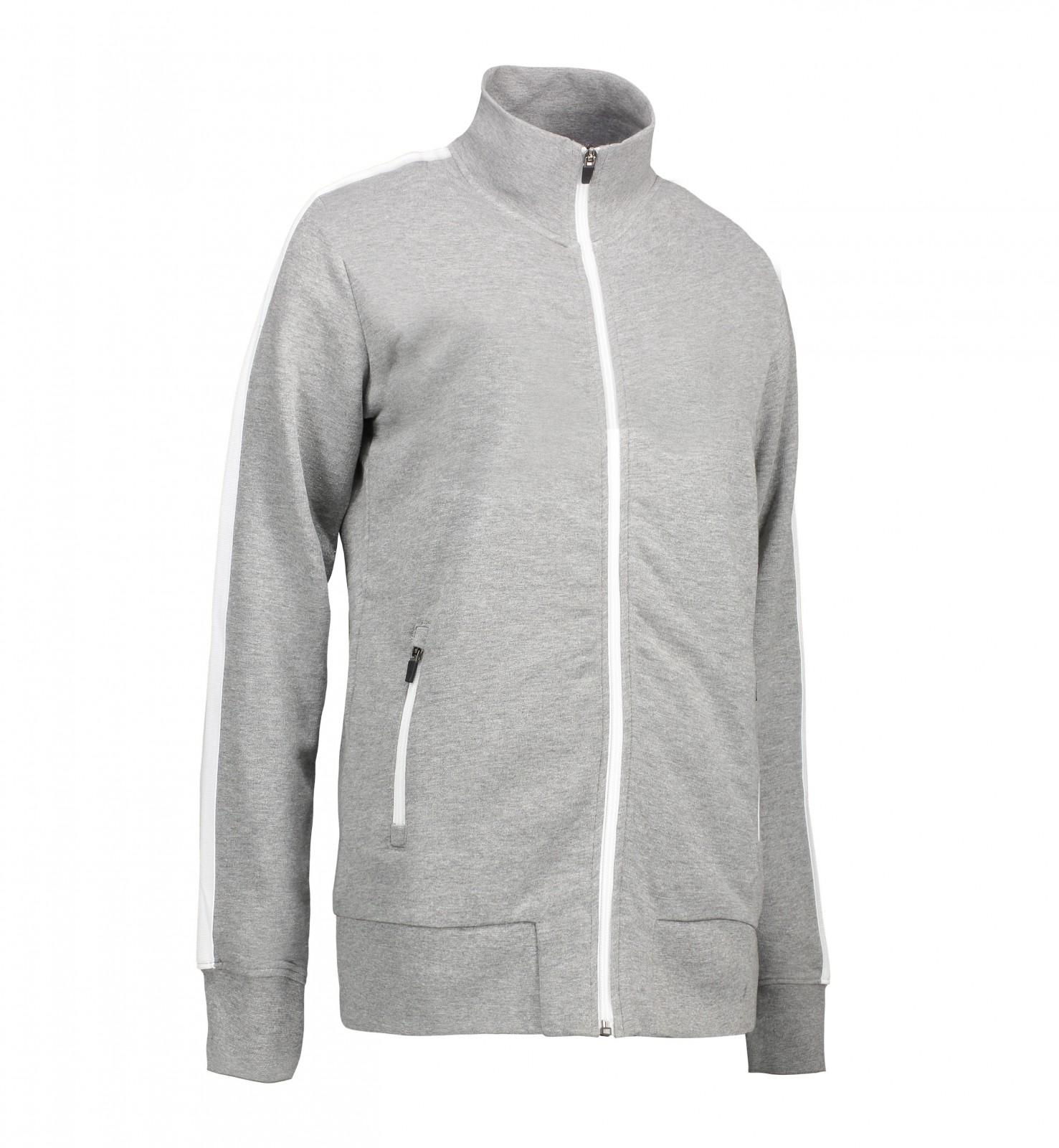 ID IDENTITY 0627 Sweatjacken grau