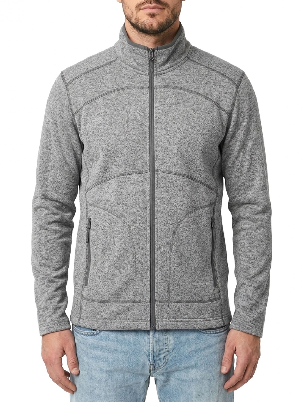 ID IDENTITY 0847 Fleece grau