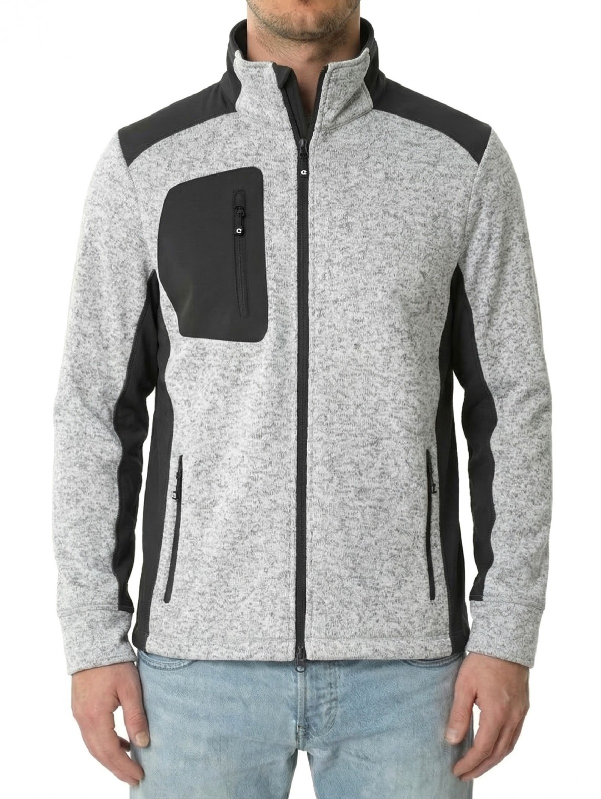ID IDENTITY 0850 Fleece grau