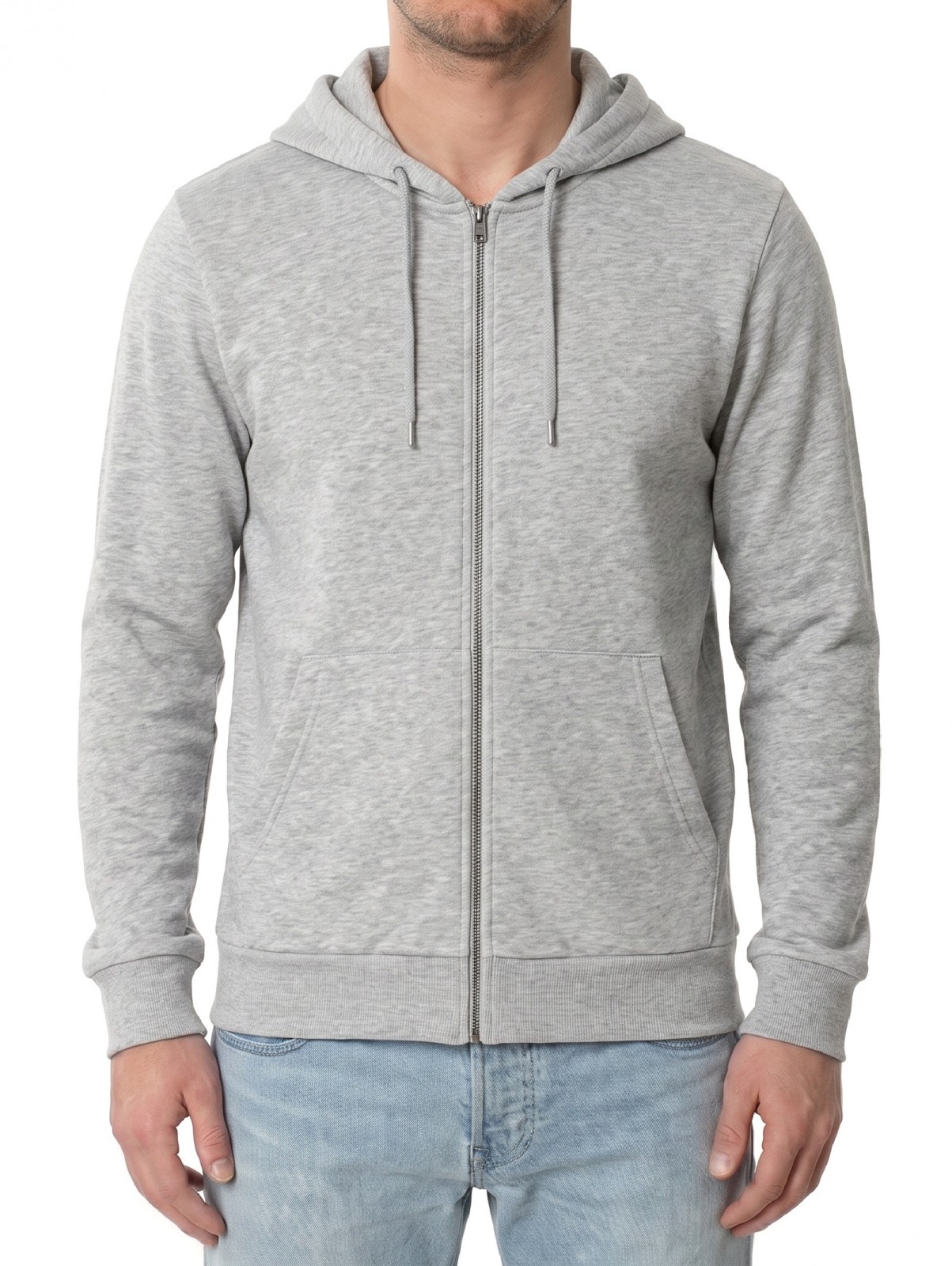 ID IDENTITY 6012 Sweatjacken grau