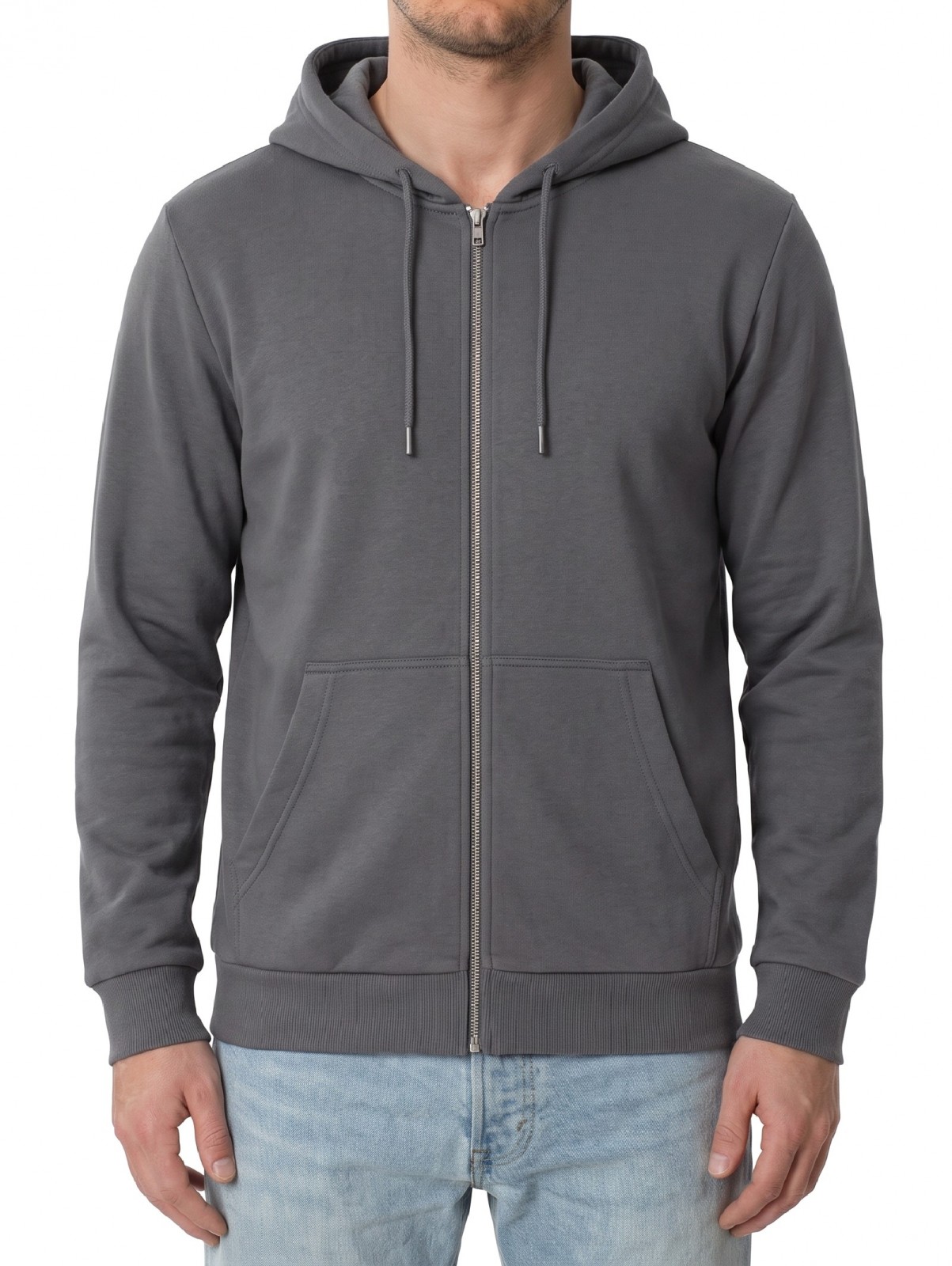 ID IDENTITY 6012 Sweatjacken grau