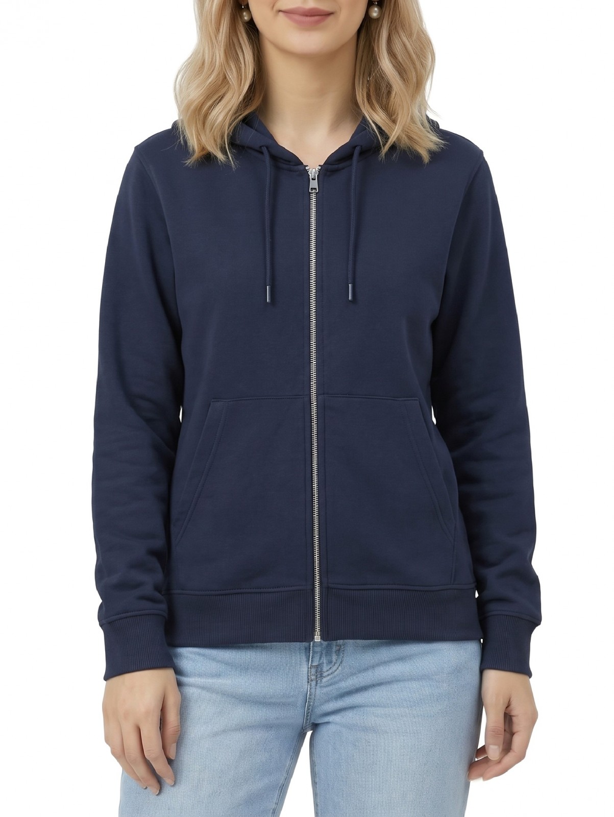 ID IDENTITY 6013 Sweatjacken blau
