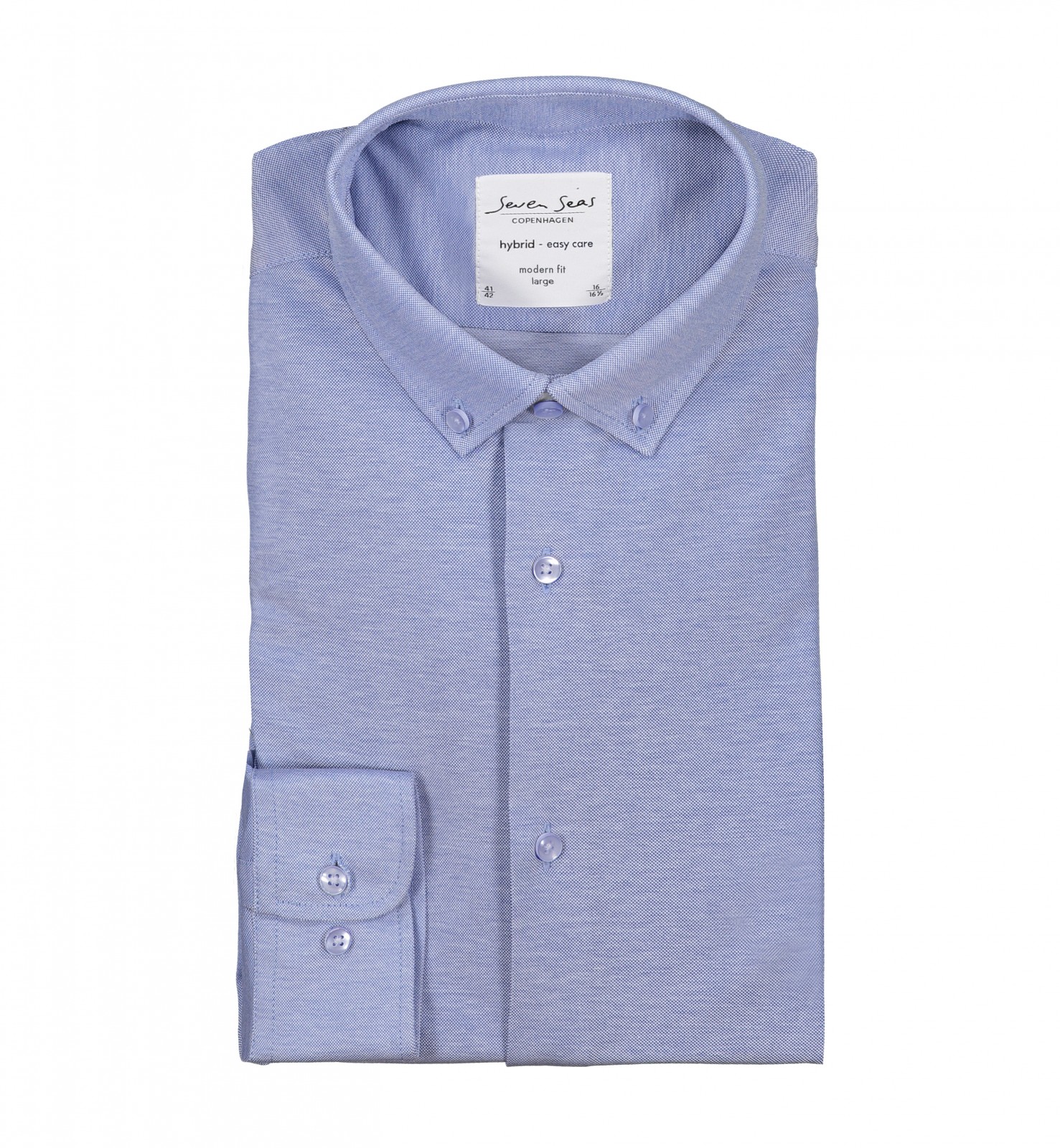 ID IDENTITY S84 Hemden blau