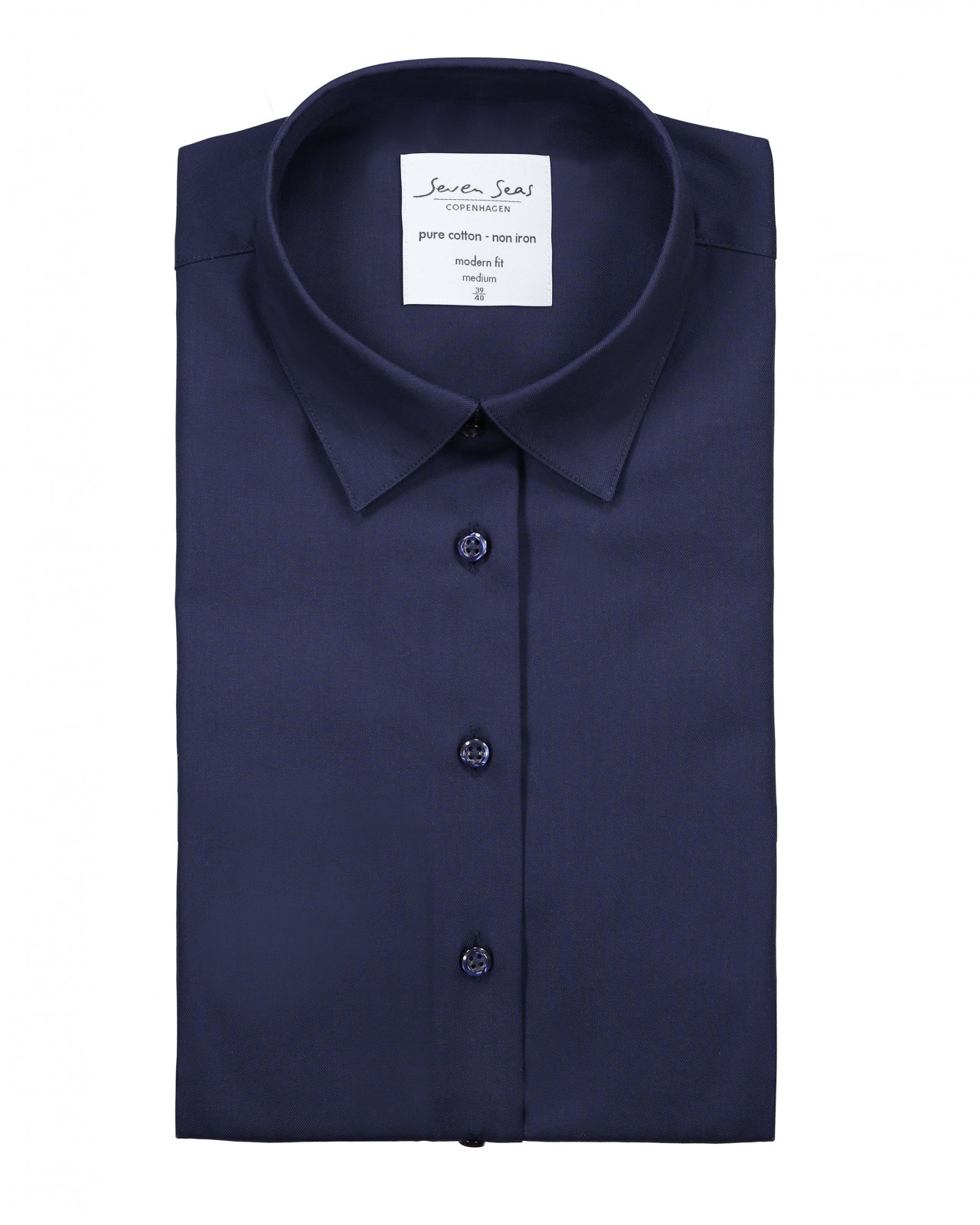 ID IDENTITY SS720 Hemden blau