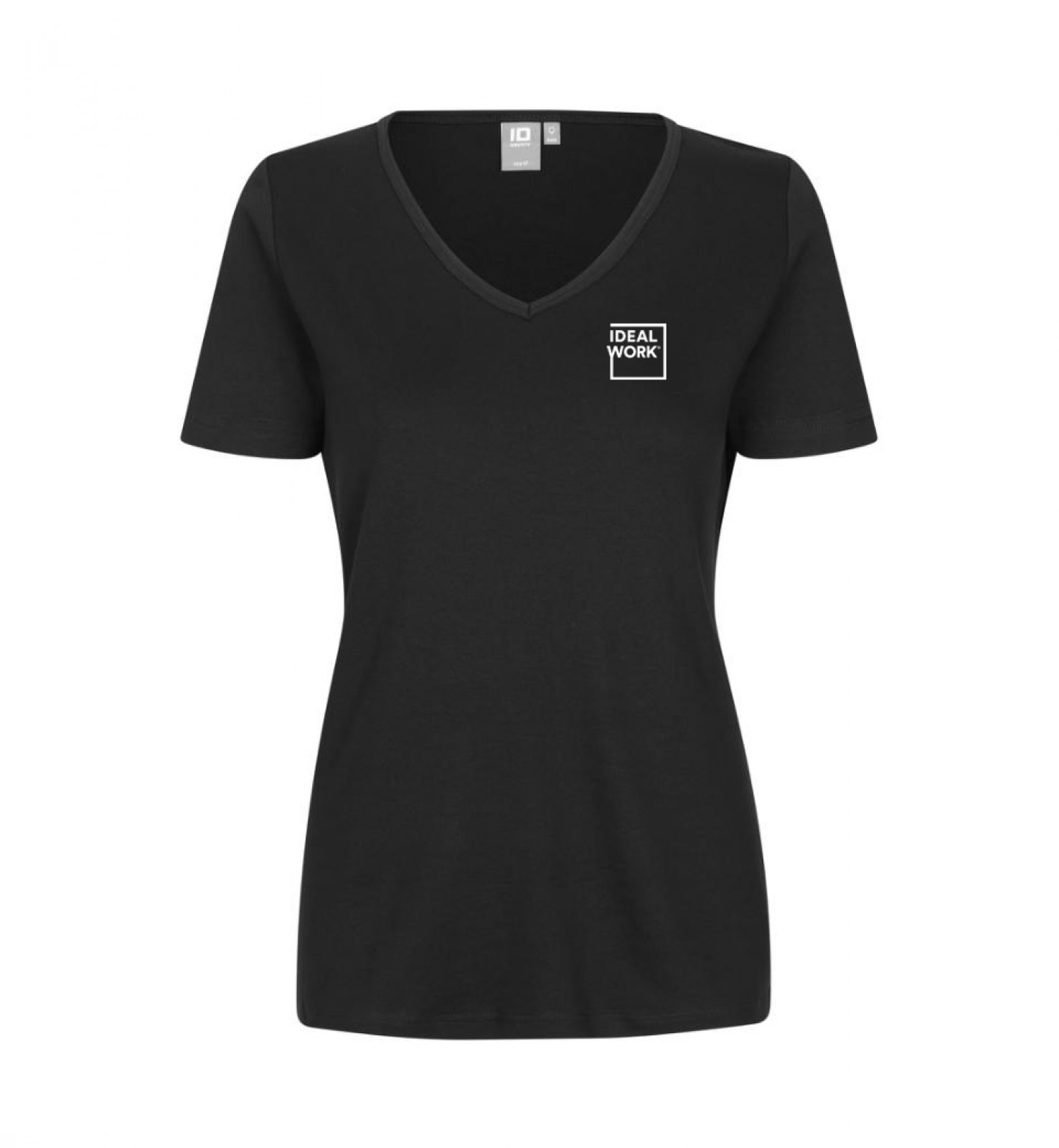 IDEAL WORK DAMENSHIRT V-BLACK