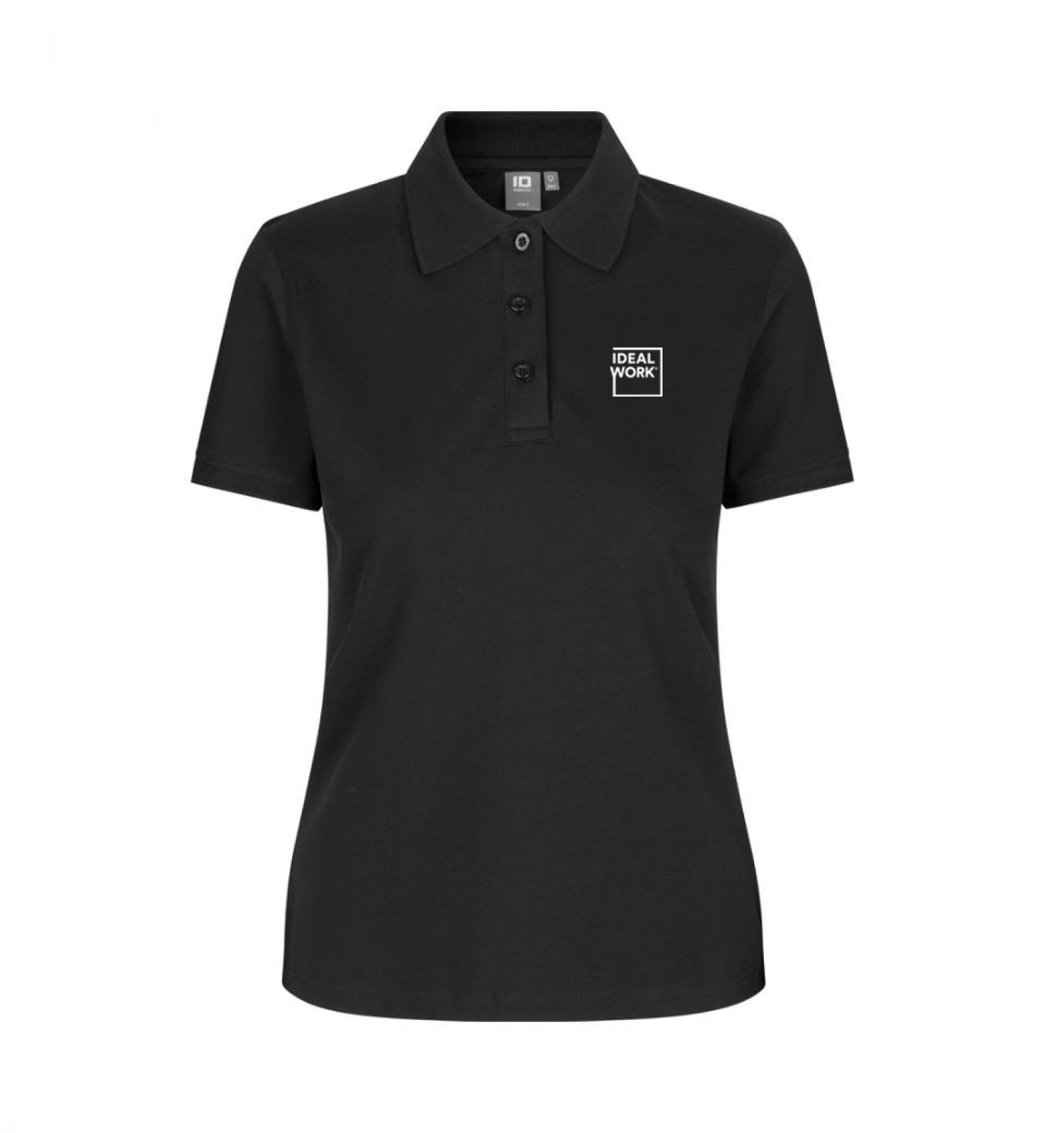 IDEAL WORK POLO DAMEN BLACK