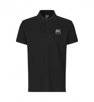 IDEAL WORK POLO HERREN BLACK | yam yam world