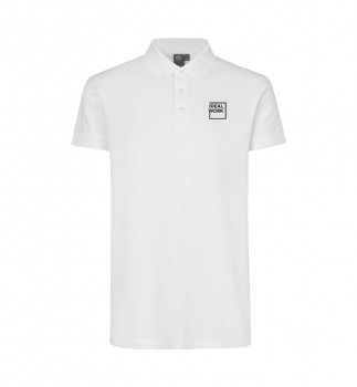 IDEAL WORK POLO HERREN WHITE | yam yam world