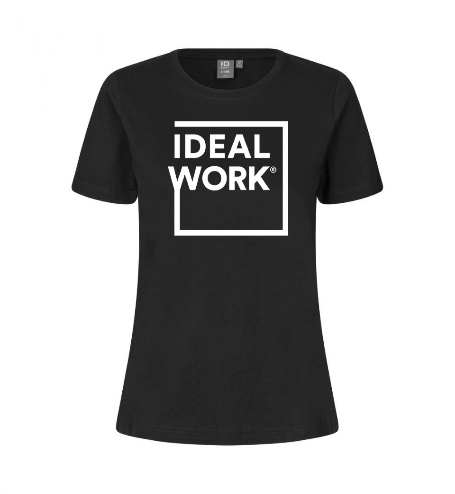 IDEAL WORK R-SHIRT DAMEN BLACK