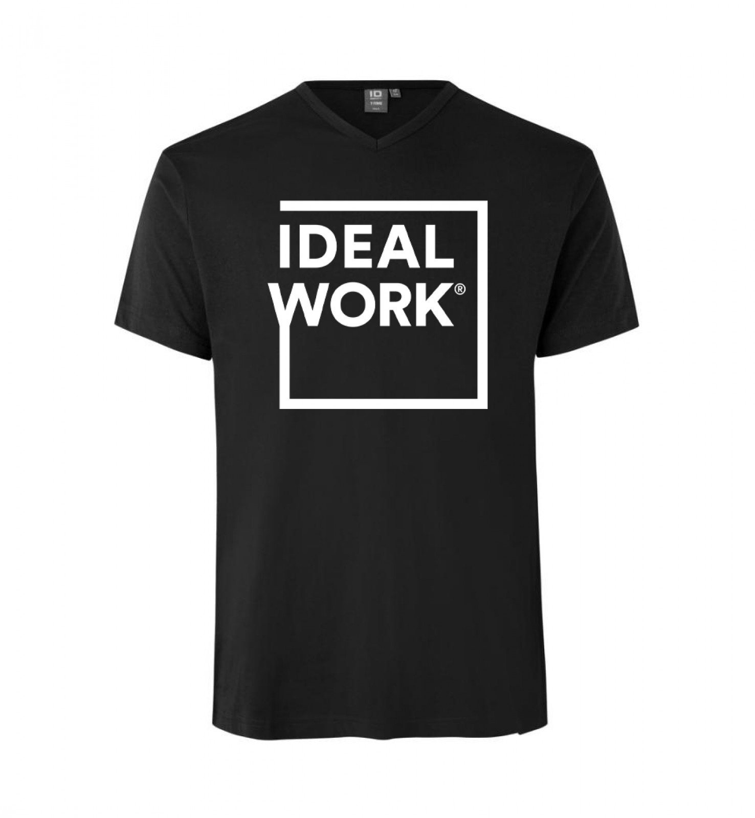 IDEAL WORK V-SHIRT HERREN BLACK